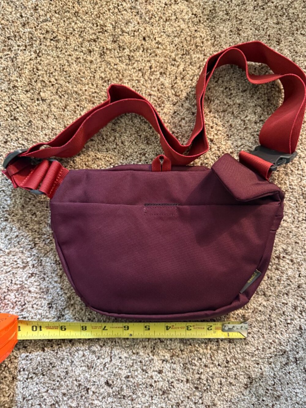 Mountainsmith Knockabout Maroon Red Lumbar Fanny Waist Pack Bum Bag Hybrid Sling - Picture 2 of 5